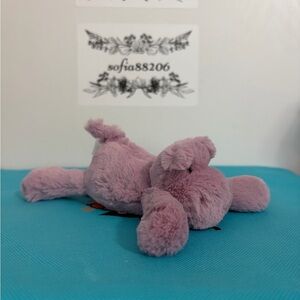 Jellycat Authentic Tiny Smudge Hippo Plush Toy NWT with Dustbag